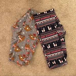 BUNDLE Christmas Holiday Leggings ☃️
